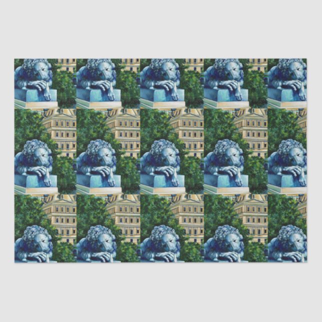 Die Katze, die die Kanaren aß Seidenpapier (Vorderseite)