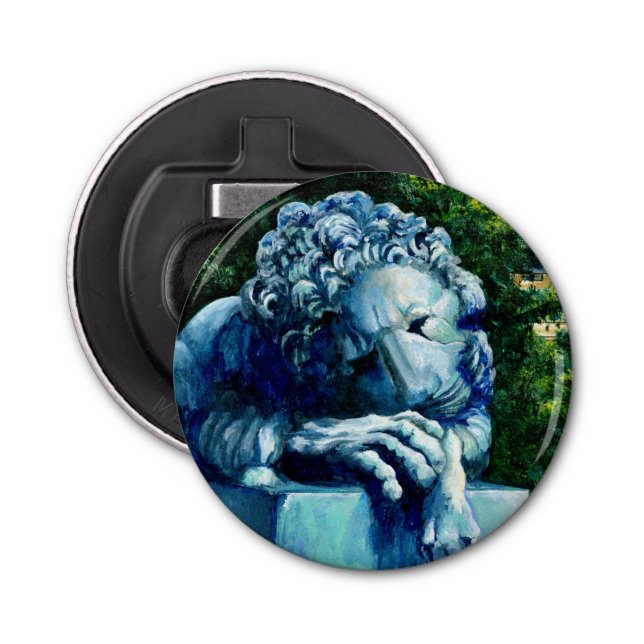 Die Katze, die die Kanaren aß, Washington DC Flaschenöffner (Vorderseite)