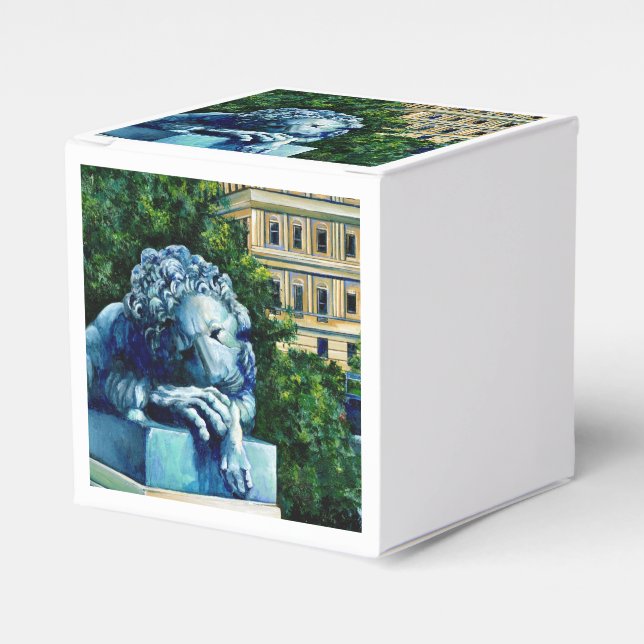 Die Katze, die die Kanaren aß, Washington DC Geschenkschachtel (Vorderseite)