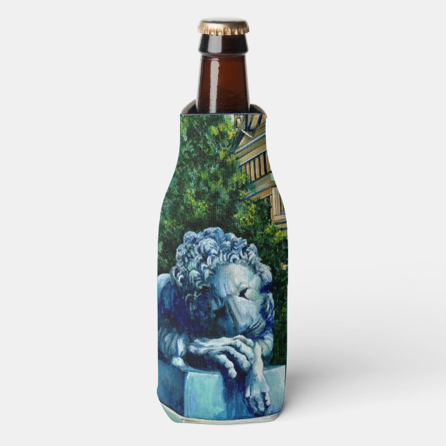 Die Katze, die die Kanarischen Inseln aß Flaschenkühler (Flaschenvorderseite)