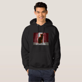 Die Katze hinter dem Vorhang Hoodie