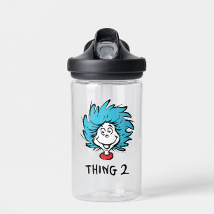 Die Katze im Hut Ding Zwei Trinkflasche