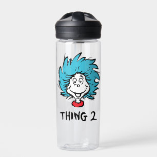 Die Katze im Hut Ding Zwei Trinkflasche