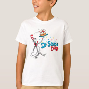 Die Katze im Hut  Dr. Seuss Day T-Shirt