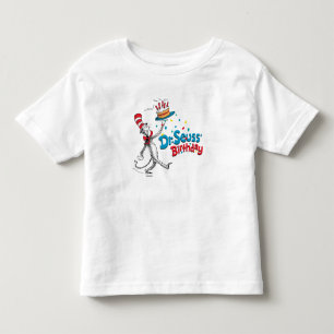 Die Katze im Hut   Dr. Seuss's Geburtstag Kleinkind T-shirt