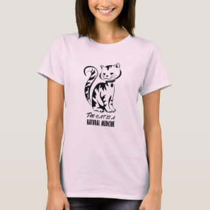 Die Katze ist eine Naturmedizin T-Shirt