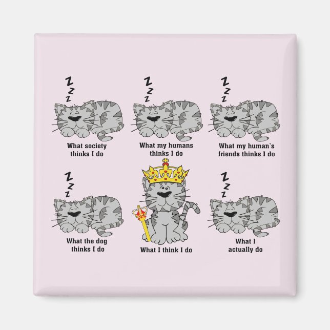 Die Katze Magnet (Vorne)