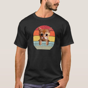 die Katze Meme Niedlich Traurig Weinende Katze vin T-Shirt