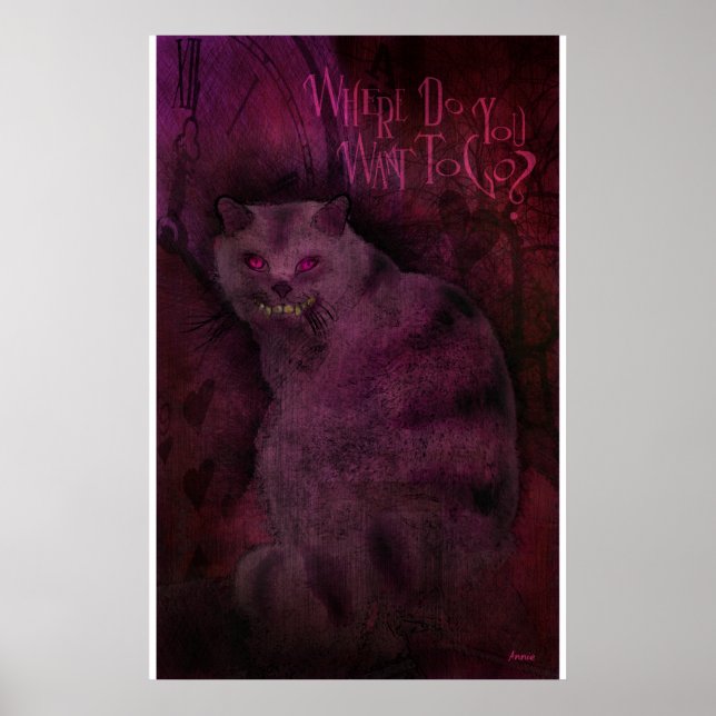 Die Katze Poster (Vorne)