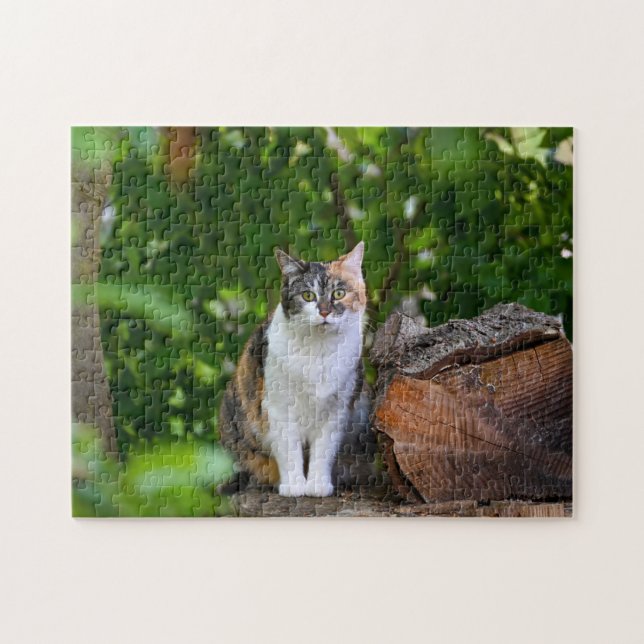 Die Katze Puzzle (Horizontal)