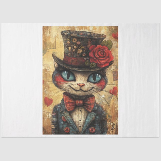 Die Katze Seidenpapier (Vorderseite)