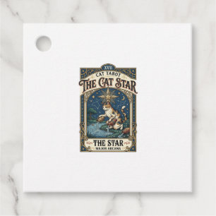 Die Katze Stern Katze Tarot Karte Major Arcana Vin Geschenkanhänger