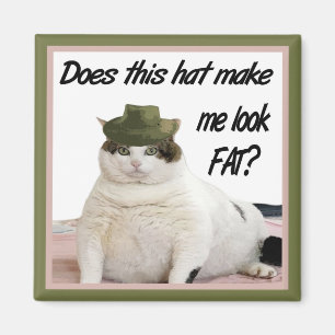 Die Katze und der Hut-Magnet Magnet