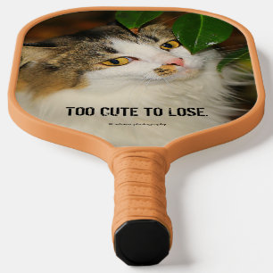Die Katze und die Kamelie Pickleball Schläger