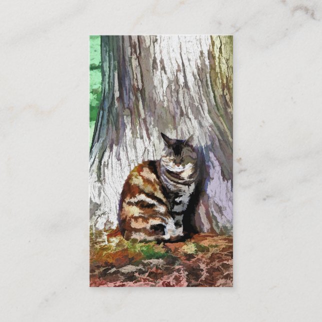 Die KATZE Visitenkarte (Vorderseite)