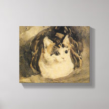 Die Katze (von Gwen John)