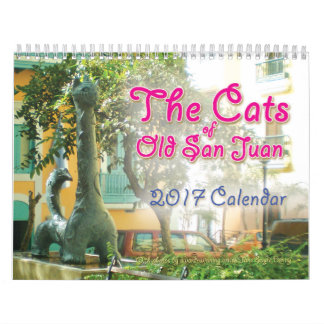 Die Katzen der Alten San Juan, Kalender 2017