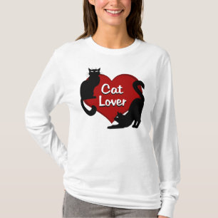 Die Katzen-Liebhaber-Shirt der Frauen plus T-Shirt