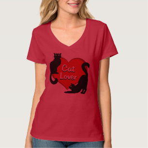 Die Katzen-Liebhaber-T - Shirt der Frauen plus