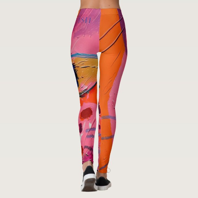 Die Katzen Meow Leggings (Rückseite)