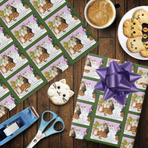 Die Katzen sind verantwortlich Geschenkpapier