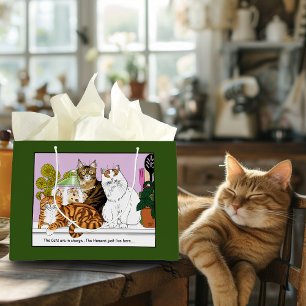 Die Katzen sind verantwortlich Große Geschenktüte