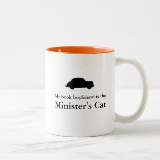 Die Katzen-Tasse des Ministers Zweifarbige Tasse
