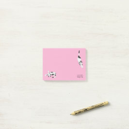Die Katzen von cadstudios Pink Post-it Klebezettel