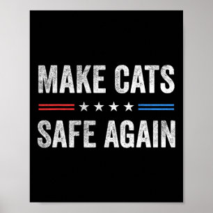 Die Katzen wieder in Sicherheit bringen - die lust Poster