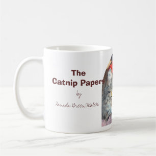 Die Katzenminze tapeziert fröhliche Kaffeetasse