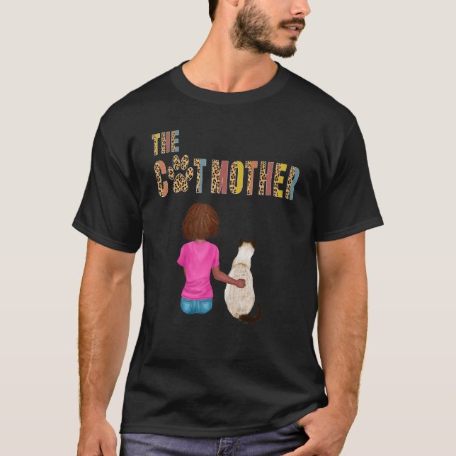 Die Katzenmutter Siamkatze  Kätzchen Mutterkatze M T-Shirt (Vorderseite)