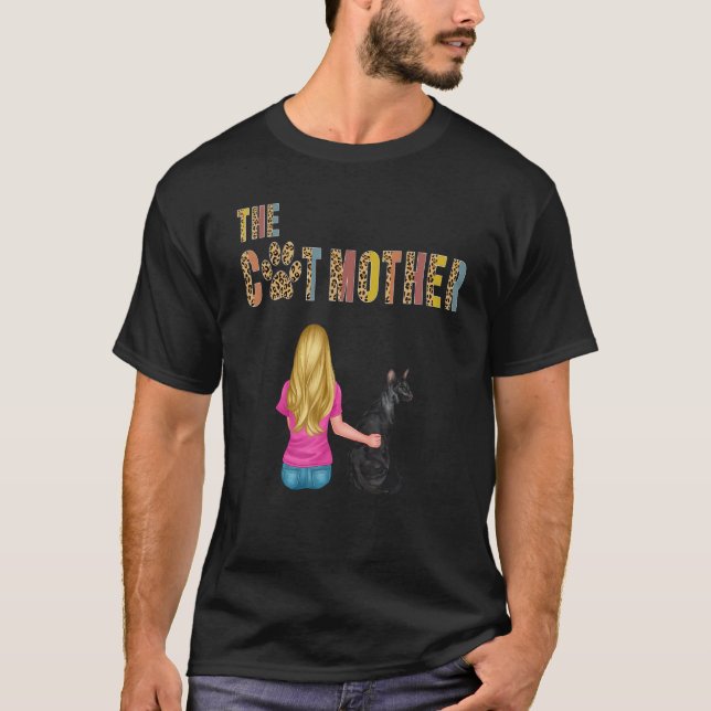 Die Katzenmutter Sphynx Katze   Kätzchen Mutter Ka T-Shirt (Vorderseite)