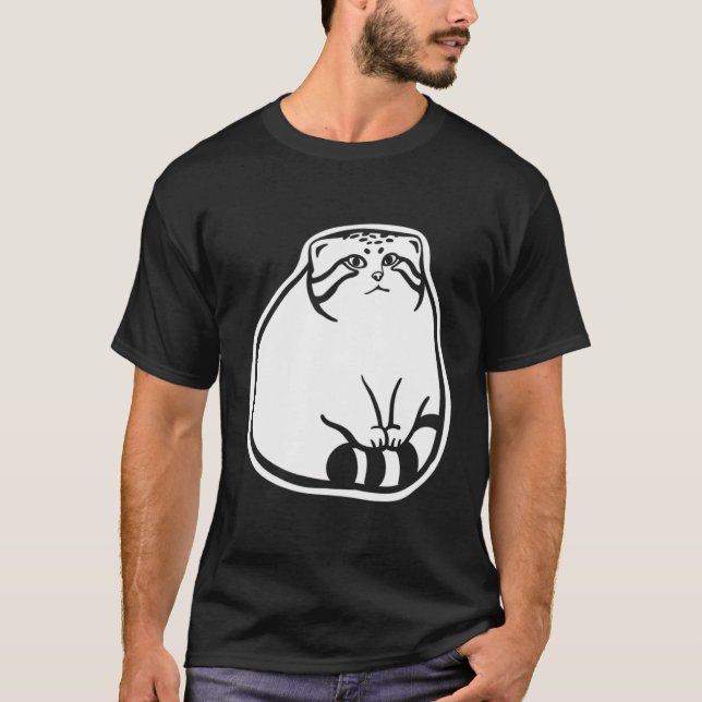 Die Katzenpaws von Pallas auf einem maßgeschneider T-Shirt (Vorderseite)