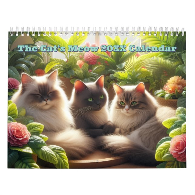 Die Katzenunterschiede Kalender (Titelbild)