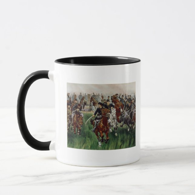 Die Kavallerie, 1895 Tasse (Links)