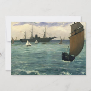 Die "Kearsarge" in Boulogne Édouard Manet