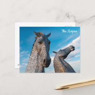 Die Kelpies Feiertagspostkarte