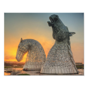 Die Kelpies Fotodruck