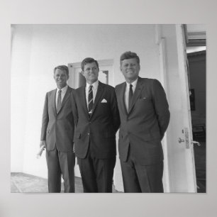 Die Kennedy Brothers - John, Robert und Ted Poster