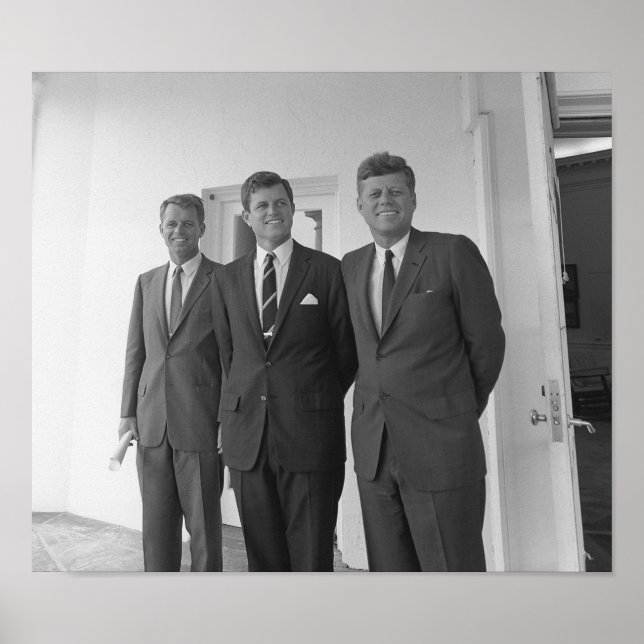 Die Kennedy Brothers - John, Robert und Ted Poster (Vorne)