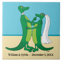 Die Keramik der Hochzeitsalligatoren