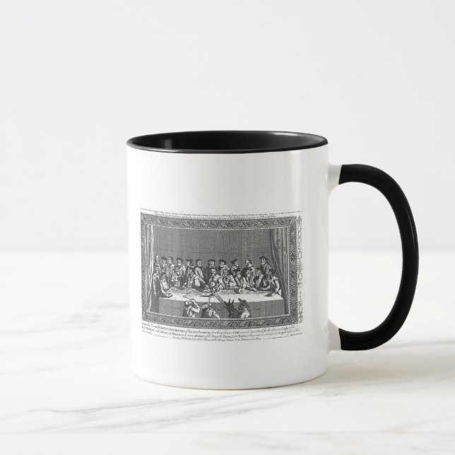 Die Kerze der Verbesserung ist Lighted Tasse (Rechts)