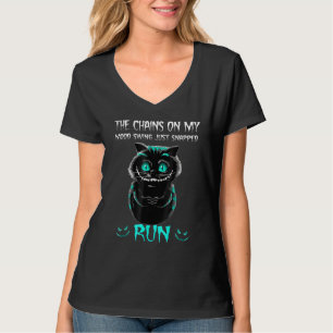 Die Ketten auf meinem Stimmungsschwung, gerade ges T-Shirt