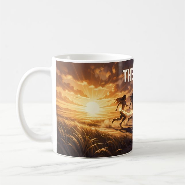 Die Kettenbruch-Power-Tasse Kaffeetasse (Links)