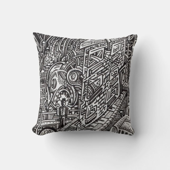 Die Keuchen des Schicksals Kissen (Vorderseite)