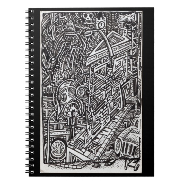 Die Keuchen des Schicksals Notizblock (Vorderseite)