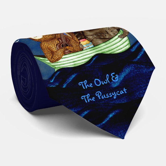 Die Keule und der Pussycat Krawatte (Gerollt)