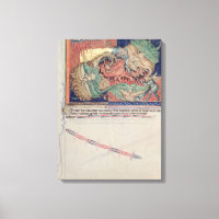 Die Kiefer der Hölle, die den roten Drachen schluc