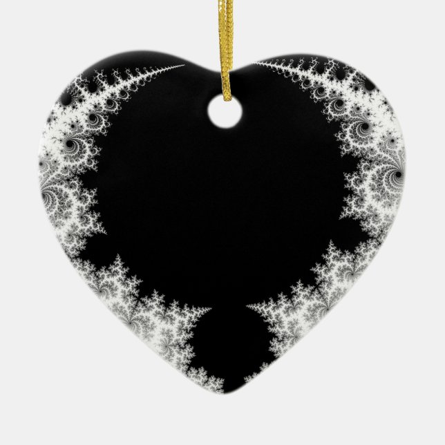 Die Kiefern Keramik Ornament (Vorne)