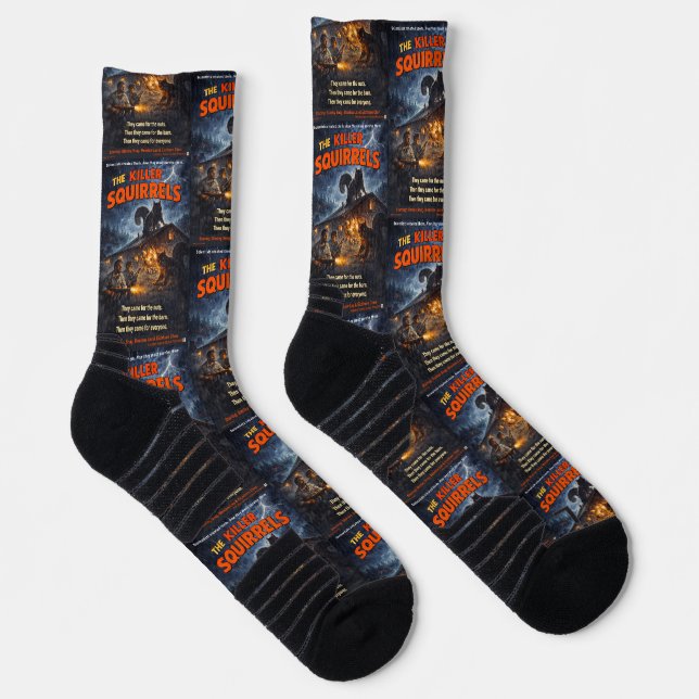 Die Killer-Eichhörnchen-Parodie Socken (Rechts)